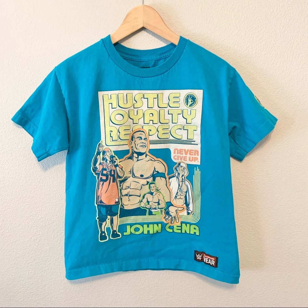 John Cena Hustle Loyalty Respect WWE T Shirt